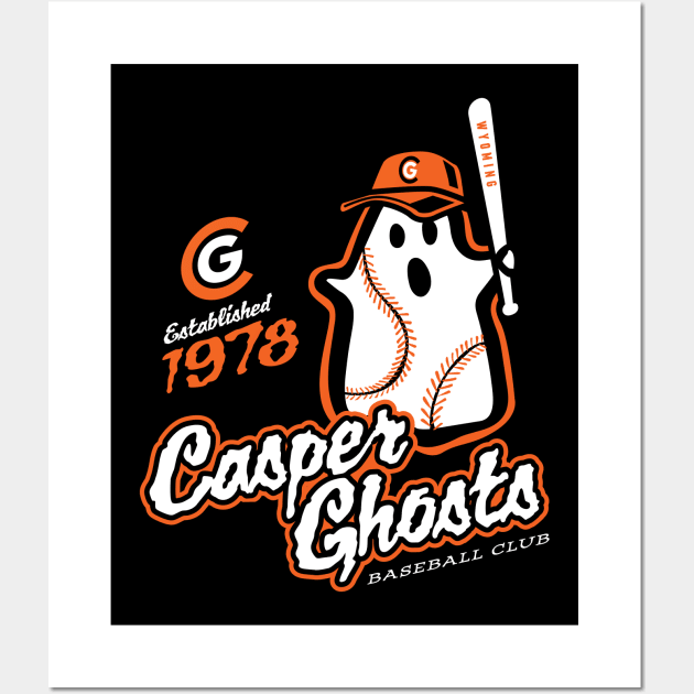 Casper Ghosts Wall Art by MindsparkCreative